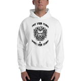 Face Your Fears Hooded Sweatshirt - Dreams Go Getter
